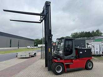 Used Forklift Truck KALMAR ECG 80-9 ELEKTRO VIERRADFRONTSTAPLER (13047762)