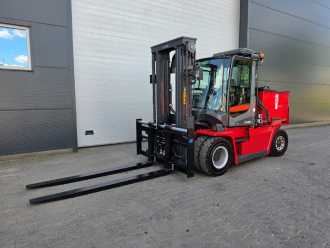 Used Forklift Truck KALMAR ECG80-6 ELEKTRO VIERRADFRONTSTAPLER (13040703)