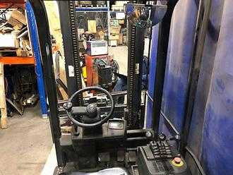 Used Forklift Truck KOMATSU FB13M-2Rac ELEKTRO DREIRADFRONTSTAPLER (13063209)