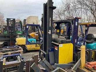 Used Forklift Truck KOMATSU FB16RW-1R ELEKTRO VIERRADFRONTSTAPLER (13068991)