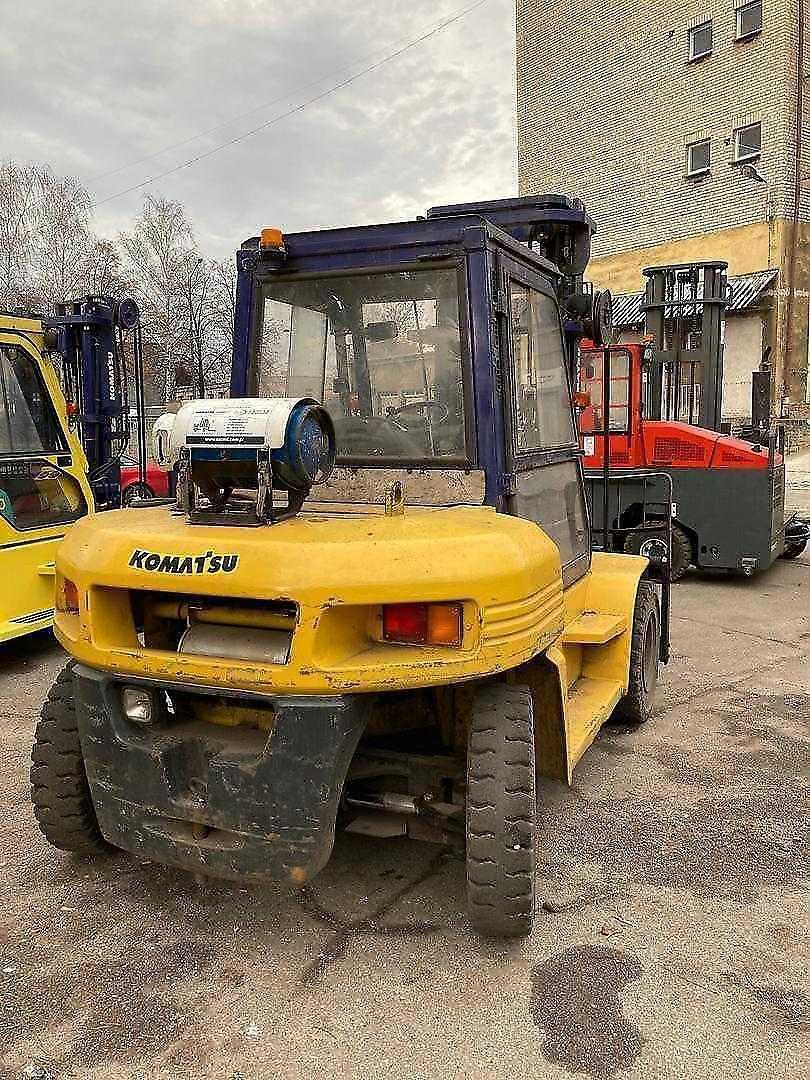 Used Forklift Truck KOMATSU FG50-7 GAS VIERRADFRONTSTAPLER (13074332)