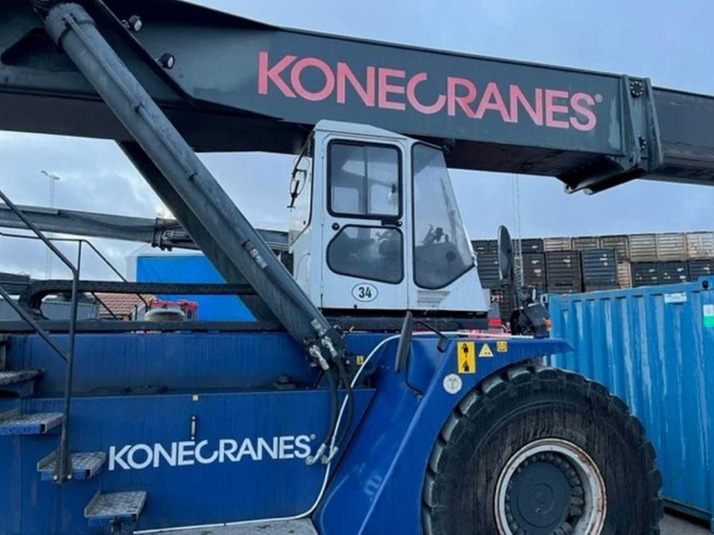 Used Forklift Truck KONECRANES 4531 TB5 DIESEL REACHSTACKER (12794653)