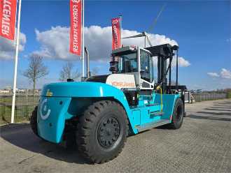 Used Forklift Truck KONECRANES SMV 25-1200C DIESEL VIERRADFRONTSTAPLER (13071661)