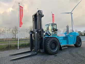Used Forklift Truck KONECRANES SMV 55-1200C DIESEL VIERRADFRONTSTAPLER (13014545)