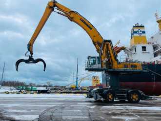 Used Forklift Truck LIEBHERR A 954 C HD WEITERE WEITERE (12640051) backdrop