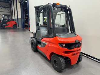 Used Forklift Truck LINDE 1202 H 35 D-01 DIESEL VIERRADFRONTSTAPLER (13063367)