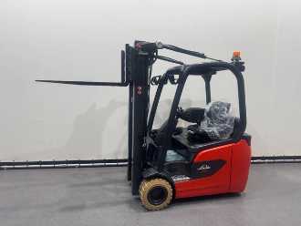 Used Forklift Truck LINDE 1251 E 18-01 ELEKTRO VIERRADFRONTSTAPLER (13030418)