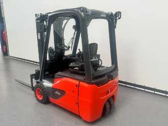 Used Forklift Truck LINDE 386 E 14-02 ELEKTRO VIERRADFRONTSTAPLER (13005192)