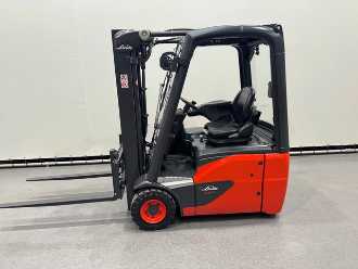 Used Forklift Truck LINDE 386 E 14-02 ELEKTRO VIERRADFRONTSTAPLER (13018008)
