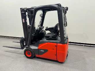 Used Forklift Truck LINDE 386 E 14-02 ELEKTRO VIERRADFRONTSTAPLER (13018008)