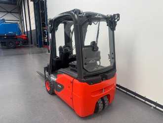 Used Forklift Truck LINDE 386 E 14-02 ELEKTRO VIERRADFRONTSTAPLER (13039994)