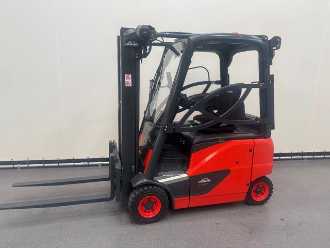 Used Forklift Truck LINDE 386 E 16 PH-02 DEMO ELEKTRO VIERRADFRONTSTAPLER (13075621)