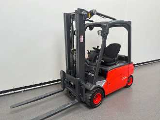 Used Forklift Truck LINDE 386 E 20 PL-01 ELEKTRO VIERRADFRONTSTAPLER (13058364)
