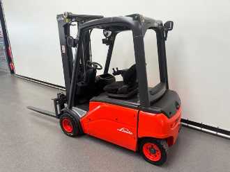 Used Forklift Truck LINDE 386 E 20 PL-01 ELEKTRO VIERRADFRONTSTAPLER (13058364)