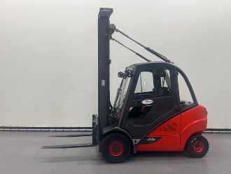 Used Forklift Truck LINDE 393 H 25 D-02/600 DIESEL VIERRADFRONTSTAPLER (13005188)
