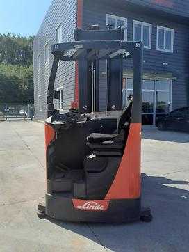 Used Forklift Truck LINDE A 12 ELEKTRO SEITENSTAPLER (13062571)