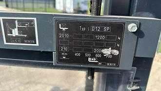 Used Forklift Truck LINDE D 12 SP ELEKTRO HOCHHUBWAGENFAHRERSTAND (13070636)