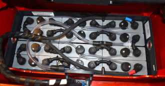 Used Forklift Truck LINDE D 14 AP 133 ELEKTRO HOCHHUBWAGENFAHRERSTAND (12962435)