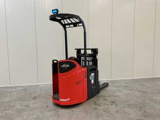 Used Forklift Truck LINDE D12HPSP ELEKTRO HOCHHUBWAGENFAHRERSITZ (13018663)
