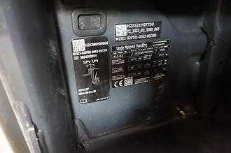 Used Forklift Truck LINDE E 12-02 - 2021er - 3.556 Stunden ELEKTRO DREIRADFRONTSTAPLER (13072082)