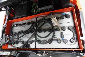 Used Forklift Truck LINDE E 12 EVO 386-02 ELEKTRO DREIRADFRONTSTAPLER (13060609)