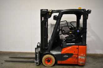 Used Forklift Truck LINDE E 12 EVO 386-02 ELEKTRO DREIRADFRONTSTAPLER (13075726)