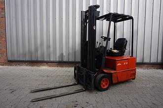 Used Forklift Truck LINDE E 12Z-02 - Triplex ELEKTRO VIERRADFRONTSTAPLER (12880429) backdrop