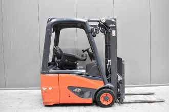Used Forklift Truck LINDE E 14 - 02 /58513/ ELEKTRO DREIRADFRONTSTAPLER (13066439)
