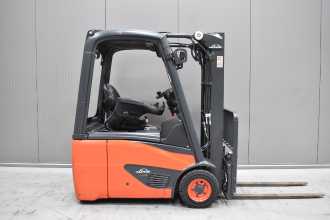 Used Forklift Truck LINDE E 14 - 02 /58593/ ELEKTRO DREIRADFRONTSTAPLER (13074555)