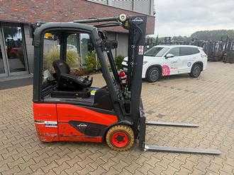 Used Forklift Truck LINDE E 14 -02 ELEKTRO DREIRADFRONTSTAPLER (13064793)