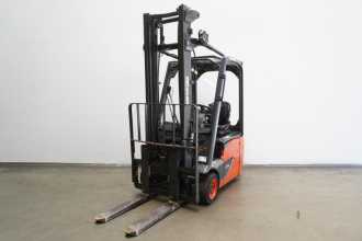 Used Forklift Truck LINDE E 14 EVO 386-02 ELEKTRO DREIRADFRONTSTAPLER (13060787) backdrop