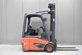 Used Forklift Truck LINDE E 15 - 02 /57483/ ELEKTRO DREIRADFRONTSTAPLER (13034983)