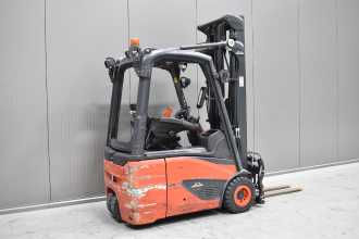 Used Forklift Truck LINDE E 15 - 02 /58840/ ELEKTRO DREIRADFRONTSTAPLER (13066183)