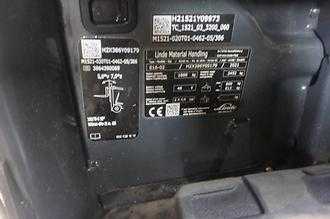 Used Forklift Truck LINDE E 16-02 - Triplex - Nur 3.521 Stunden ELEKTRO DREIRADFRONTSTAPLER (13071191)