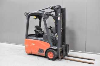Used Forklift Truck LINDE E 16 C - 01 /58522/ ELEKTRO DREIRADFRONTSTAPLER (13066205) backdrop