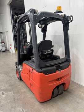 Used Forklift Truck LINDE E 16 C-01 Triplex Batterie Bj.22 ELEKTRO DREIRADFRONTSTAPLER (12997327)