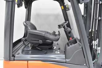 Used Forklift Truck LINDE E 16 C - 02 /57335/ ELEKTRO DREIRADFRONTSTAPLER (13050296)