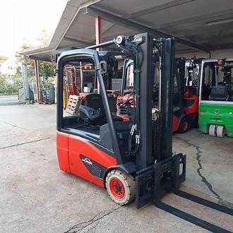 Used Forklift Truck LINDE E 16 C - 02 EVO ELEKTRO DREIRADFRONTSTAPLER (12986570)