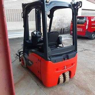 Used Forklift Truck LINDE E 16 C - 02 EVO ELEKTRO DREIRADFRONTSTAPLER (12986570)