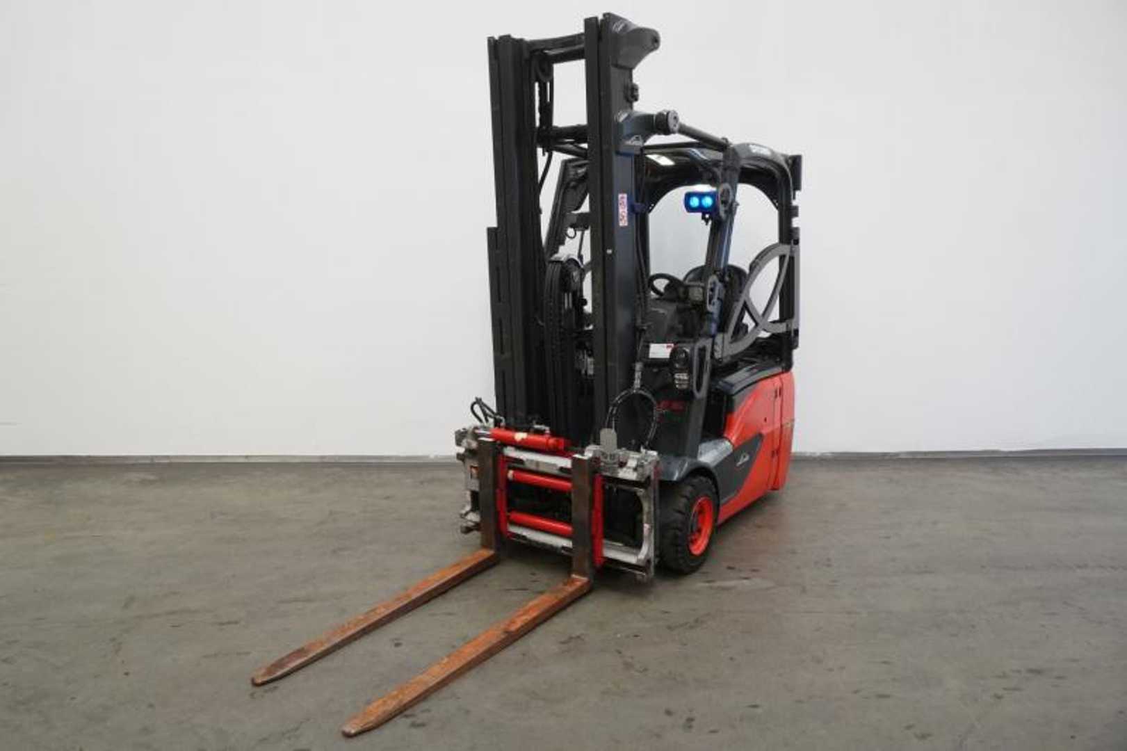 Used Forklift Truck LINDE E 16 C 386-02 EVO ELEKTRO DREIRADFRONTSTAPLER (13036079)