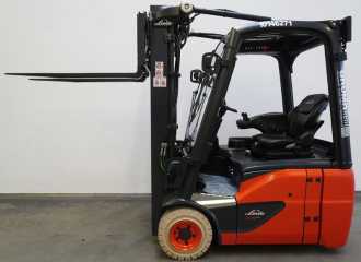 Used Forklift Truck LINDE E 16 C EVO 386-02 ELEKTRO DREIRADFRONTSTAPLER (13068128)