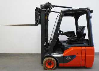 Used Forklift Truck LINDE E 16 C EVO ION 386-02 ELEKTRO DREIRADFRONTSTAPLER (12938162)