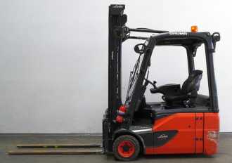 Used Forklift Truck LINDE E 16 EVO 386-02 ELEKTRO DREIRADFRONTSTAPLER (12960130)