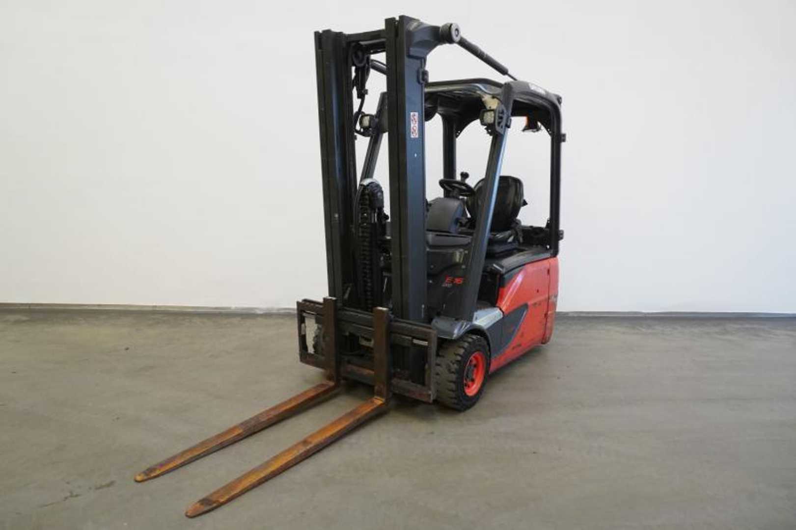 Used Forklift Truck LINDE E 16 EVO 386-02 ELEKTRO DREIRADFRONTSTAPLER (13007652)