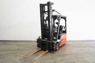 Used Forklift Truck LINDE E 16 EVO 386-02 ELEKTRO DREIRADFRONTSTAPLER (13067626) backdrop