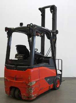Used Forklift Truck LINDE E 16 H EVO 386-02 ELEKTRO DREIRADFRONTSTAPLER (12952656)