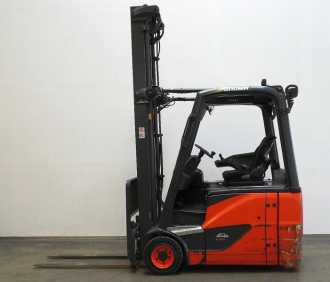 Used Forklift Truck LINDE E 16 H EVO 386-02 ELEKTRO DREIRADFRONTSTAPLER (12952656)