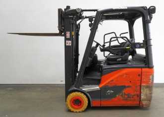 Used Forklift Truck LINDE E 16 H EVO 386-02 ELEKTRO DREIRADFRONTSTAPLER (12973079)