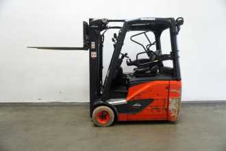 Used Forklift Truck LINDE E 16 H EVO 386-02 ELEKTRO DREIRADFRONTSTAPLER (13053507)