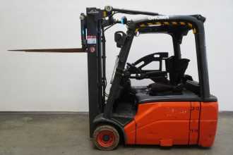 Used Forklift Truck LINDE E 16 L 386 ELEKTRO DREIRADFRONTSTAPLER (13032612)